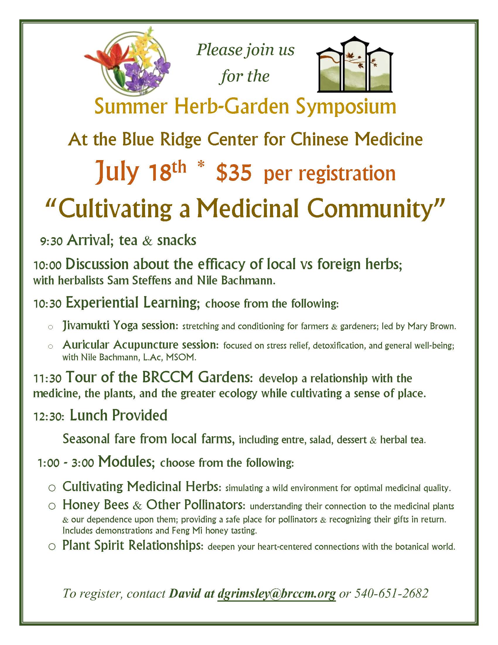 Brccm event July 18 2015