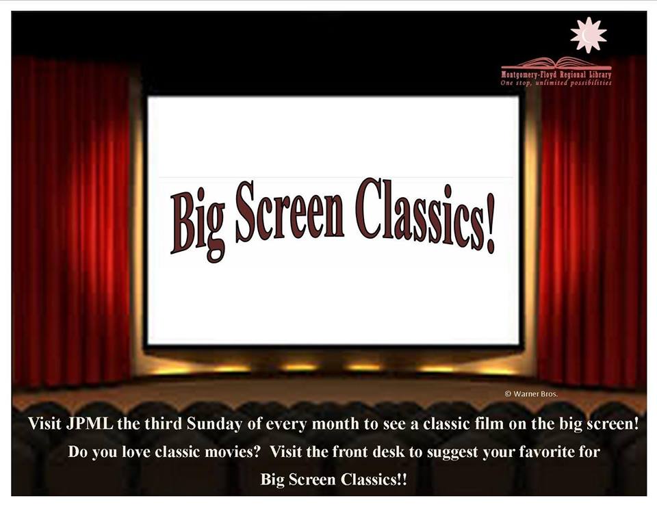 big screen classics at library