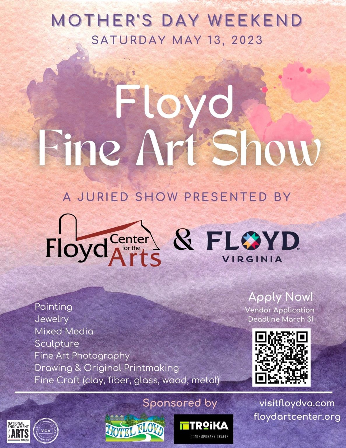 Visit Floyd Virginia Floyd Fine Art Show